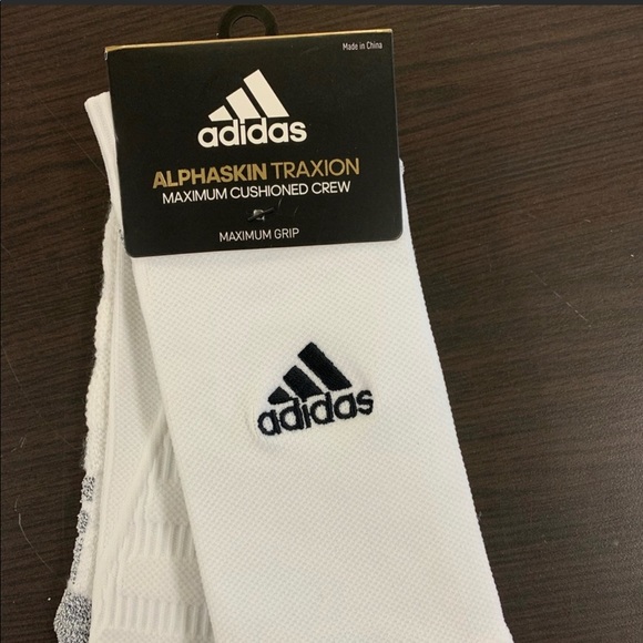 💥Host Pick💥Adidas Alphaskin Traxion Maximum Cushioned Crew - Picture 7 of 9